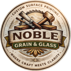 Noble Grain and Glass Small Logo