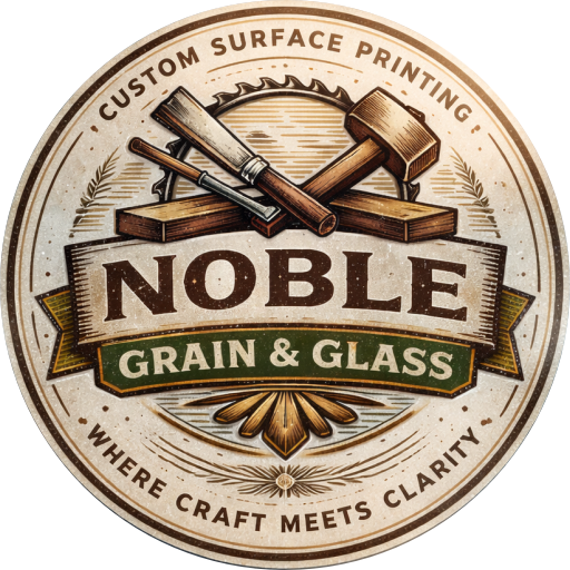 Noble Grain and Glass Logo