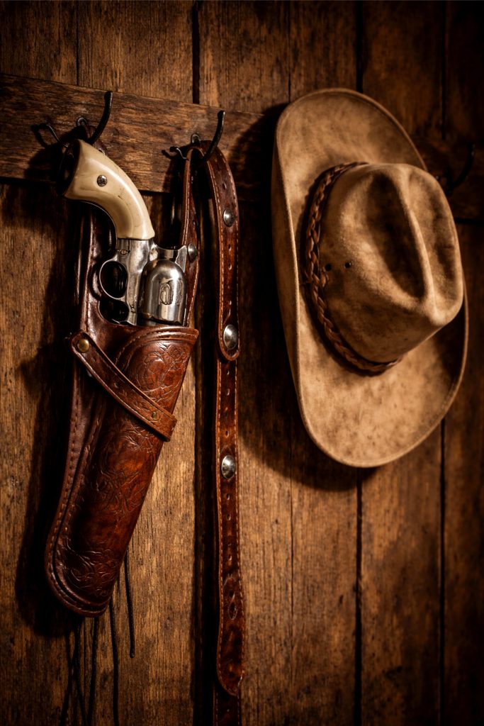 Hanging up the Gun and Hat